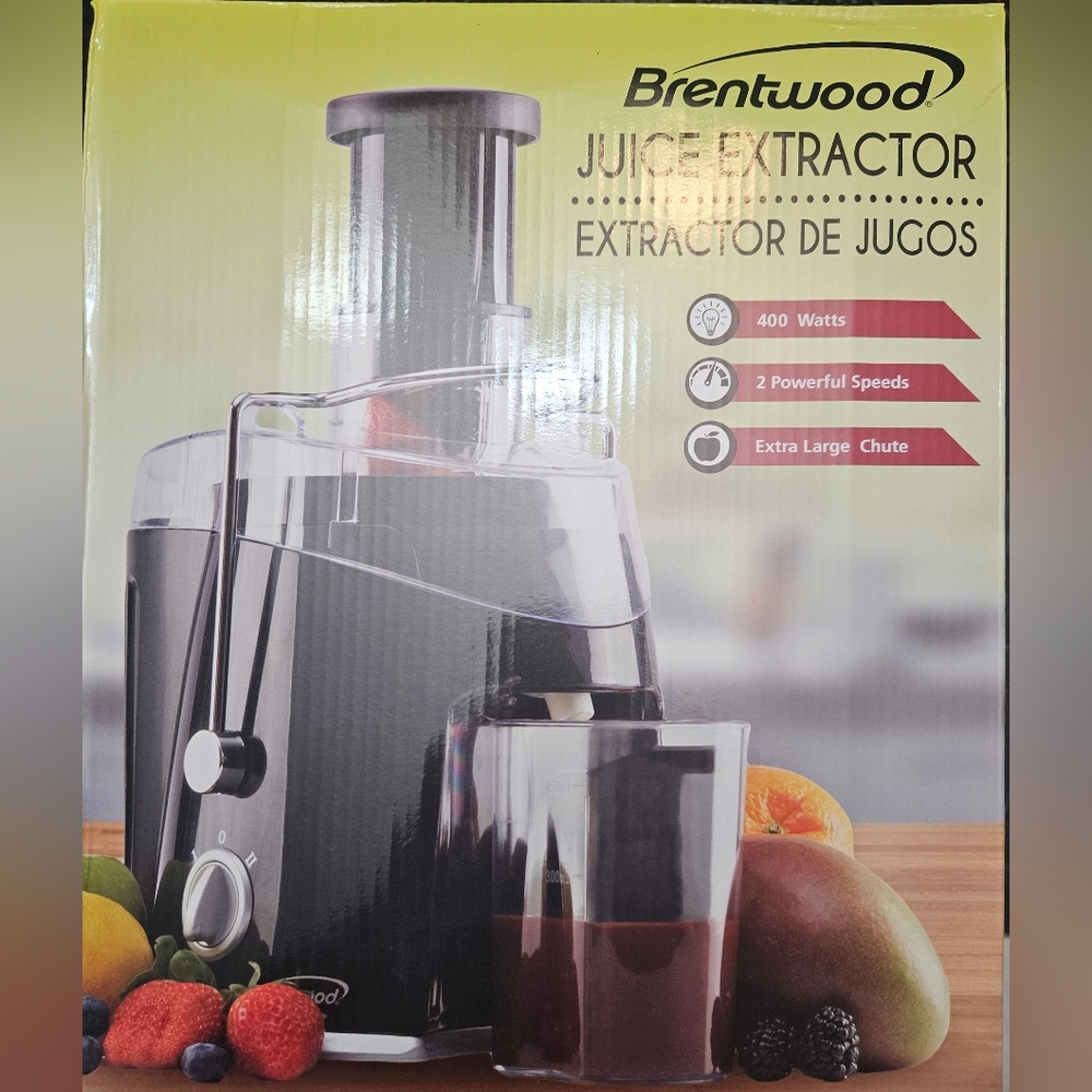 Brentwood Black Juice Extractor